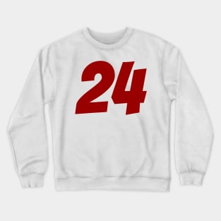 Guanyu Zhou 24 - Driver Number Crewneck Sweatshirt